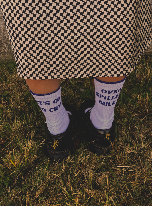 Spilled Milk Socks